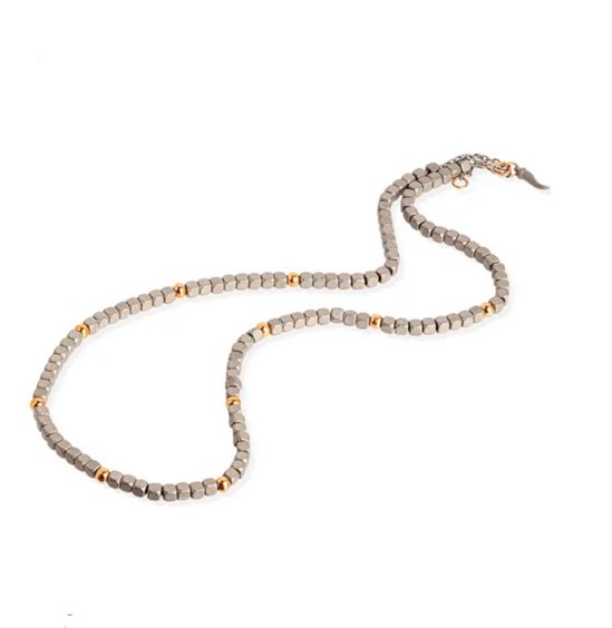 Collier Mano-J. Homme in Titane MINGIRT5RGCUP - MINGIRT5RGCUP